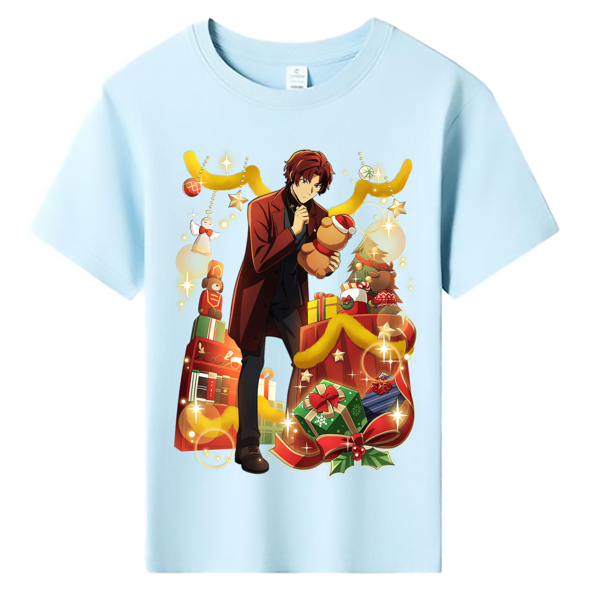 （画像用） 文豪ストレイドッグス Bungo Stray Dogs 綿100％キッズTシャツ（フロントプリント）